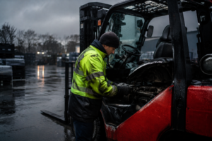 Winter Forklift